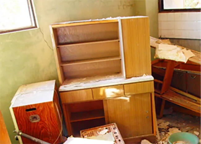 撤去が必要な家具類の写真