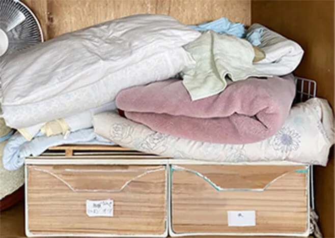 撤去が必要な家電類の写真