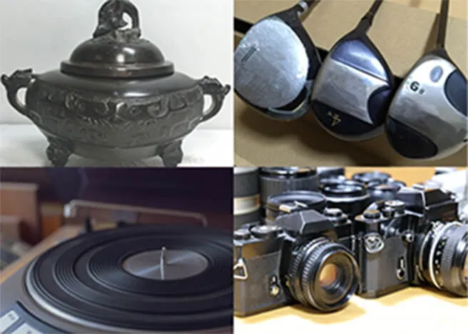 オブジェクト、ゴルフバッド、オーディオ、カメラの写真