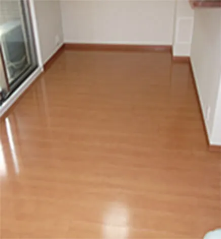 綺麗に処置された床