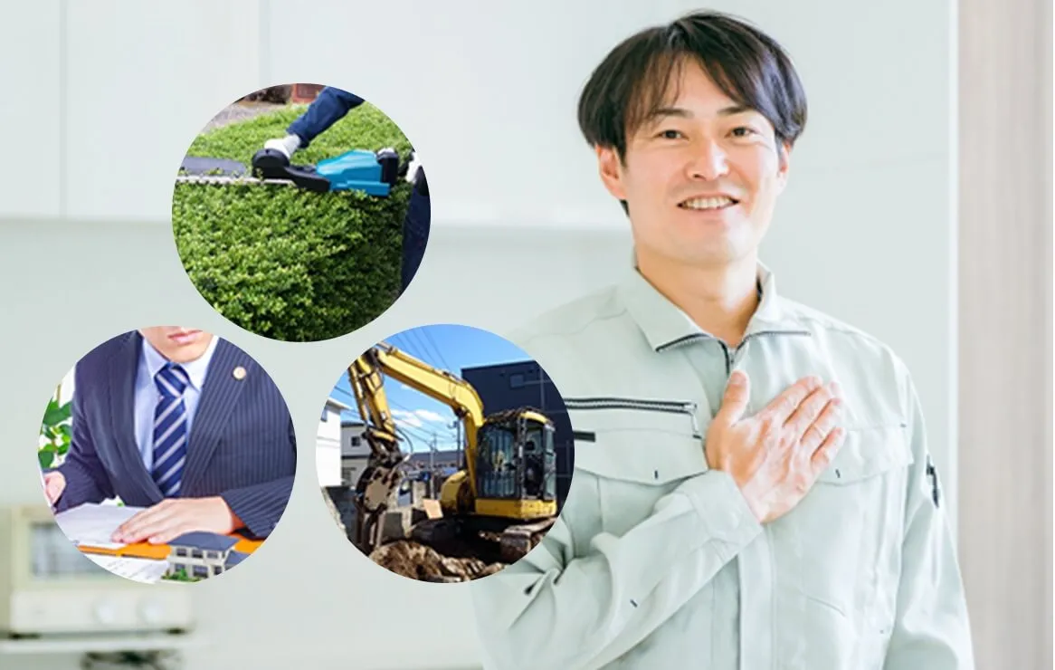 誠実さを感じさせる表情の作業員